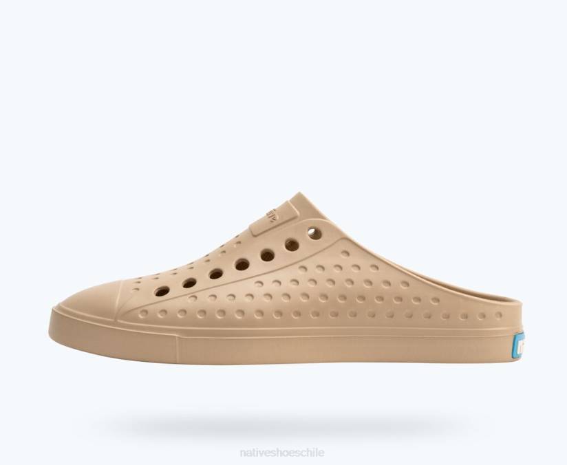 Native Shoes hombres calzado bronceado de lino H2DZ14 zueco jefferson sugarlite