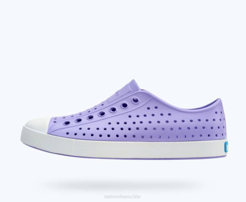 Native Shoes hombres calzado morado curativo/blanco concha H2DZ39 jefferson