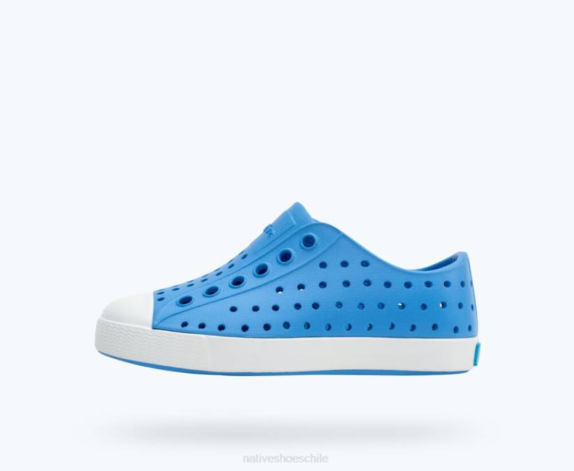 Native Shoes niños calzado azul descansado/blanco concha H2DZ243 jefferson
