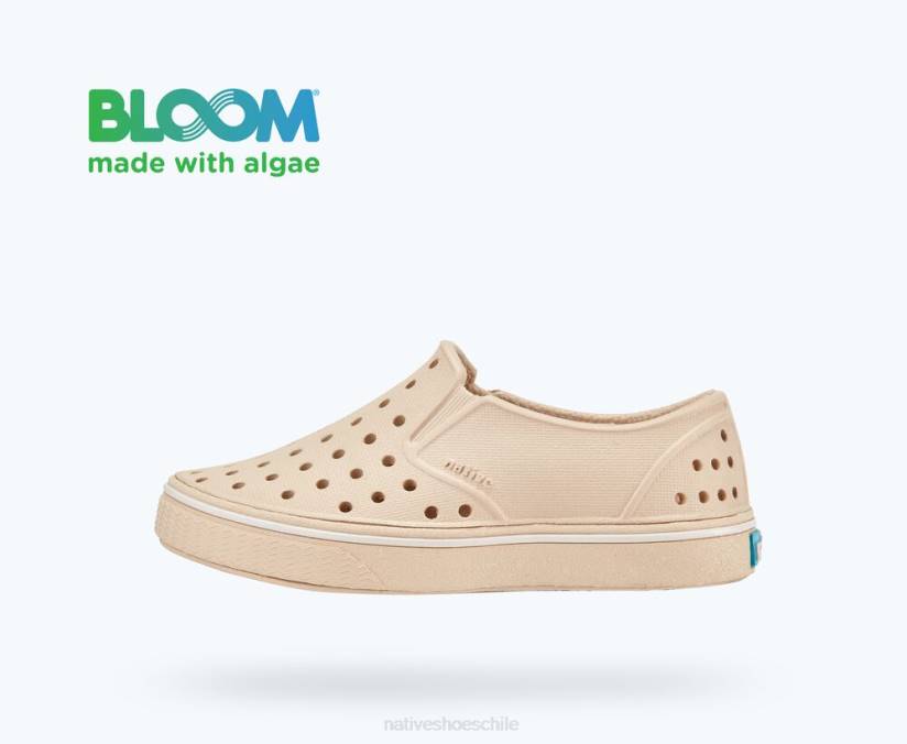 Native Shoes niños calzado blanco hueso H2DZ207 millas florecen