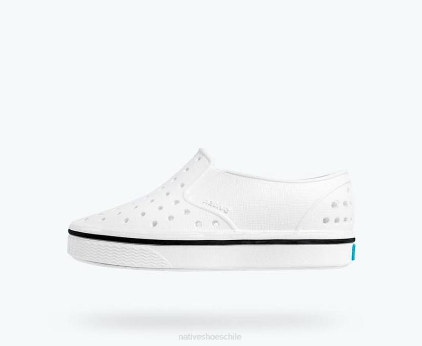Native Shoes niños calzado concha blanca H2DZ153 millas