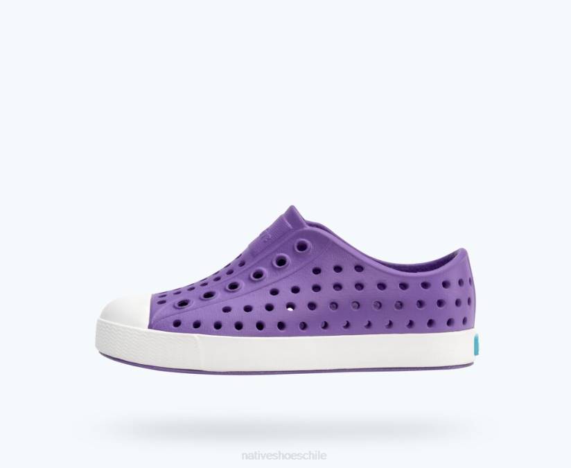 Native Shoes niños calzado estrella de mar violeta/ concha blanca H2DZ127 jefferson