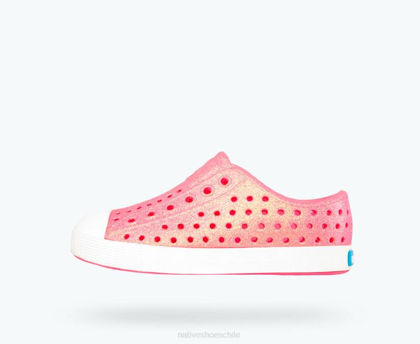 Native Shoes niños calzado floyd bling/blanco concha H2DZ160 jefferson bling