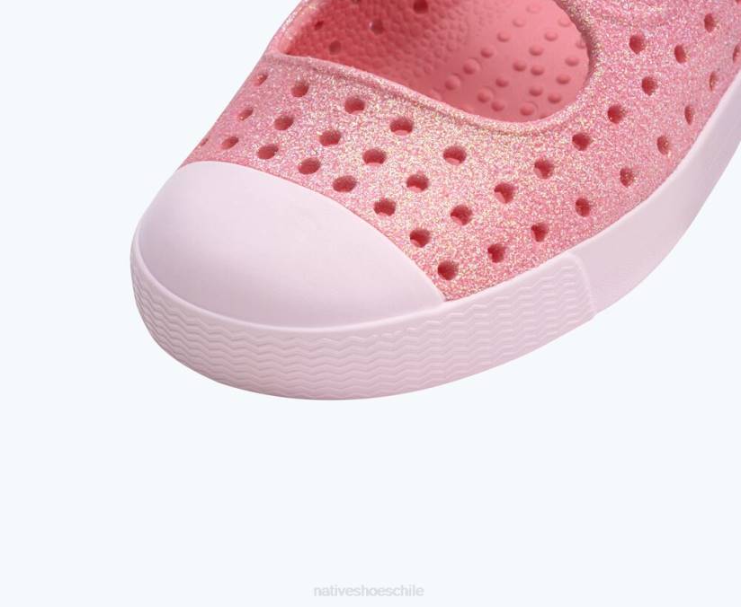 Native Shoes niños calzado princesa bling/rosa leche H2DZ233 jefferson enebro bling