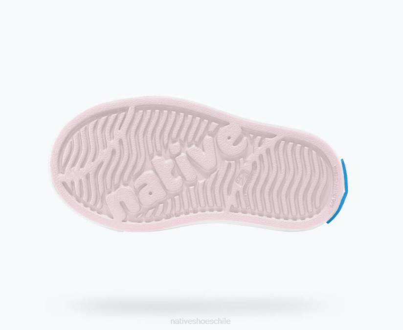 Native Shoes niños calzado rosa leche bling/blanco concha H2DZ168 jefferson bling
